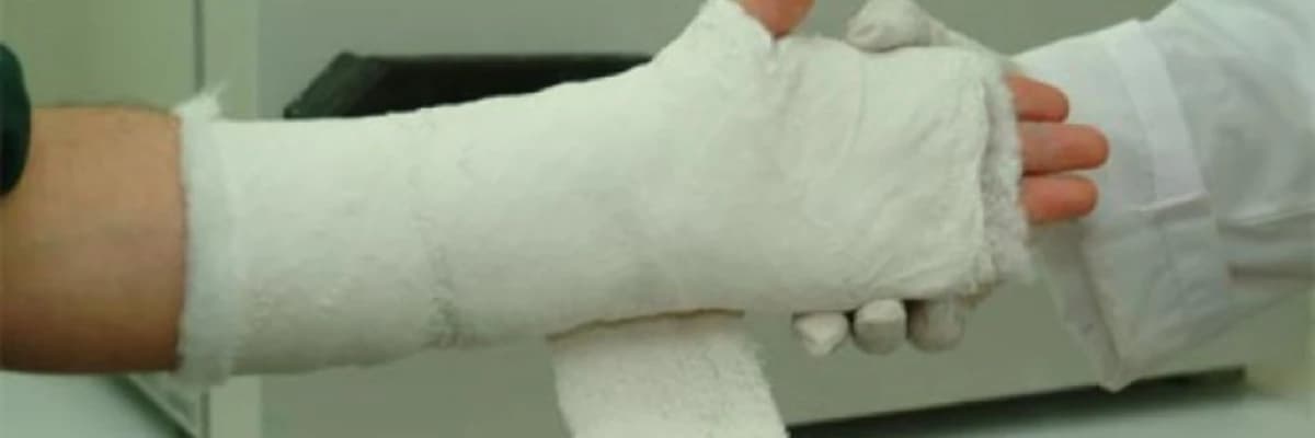 Gips və plastik sarğıların, ortezlərın qoyulması