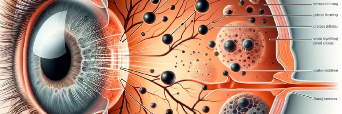 Göz önündə uçuşan obyektlər (qara nöqtələr, xallar, ləkələr)