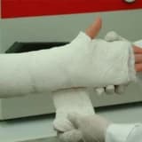 Gips və plastik sarğıların, ortezlərın qoyulması