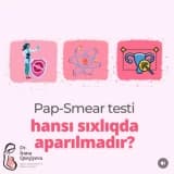 Pap-Smear hansı sıxlıqda aparılmalıdır?