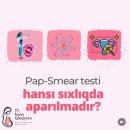 Pap-smear hansı sıxlıqda aparılmalıdır?