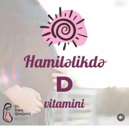 Hamiləlikdə d vitamini