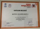 Uzman Doktor Könül Məmmədova Pulmonoloq sertifikası