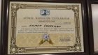 Op. Dr. Ahmet Özyazgan Ortopediya və Travmatologiya sertifikası