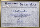Dr. Rehime Ateş Fizioterapiya sertifikası