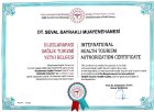 Dt. Seval Bayraklı Stomatolog sertifikası