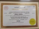 Uzman Doktor Şahin Əzizov alqologiya sertifikası