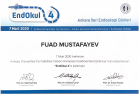 Uzman Doktor Fuad Mustafayev Qastroenteroloq sertifikası
