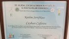 Uzman Doktor Ceyhun Cəfərov Uşaq və Yeniyetmə Psixiatrı sertifikası