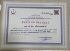 Uzman Doktor İnci Süleymanova Mama ginekoloq sertifikası