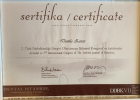 Dt. Damla Zenar Stomatolog sertifikası