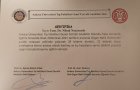Uzman Doktor Nihad Nazarzade Ümumi cərrah sertifikası