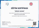Dr. Mikdat Çavdar Tibbi Estetik Tibb Doktoru sertifikası