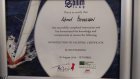 Op. Dr. Ahmet Özyazgan Ortopediya və Travmatologiya sertifikası