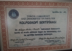 Op. Dr. Hülya Kula Mama ginekoloq sertifikası