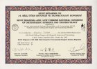 Op. Dr. Kayhan Turan Ortopediya və Travmatologiya sertifikası