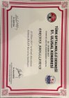 Dr. Pərvana Abdullayeva Oftalmoloq (Göz Həkimi) sertifikası