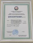 Uzman Doktor İnci Süleymanova Mama ginekoloq sertifikası