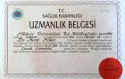 Prof. Dr. Murat Alkan Uşaq cərrahı sertifikası
