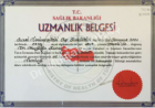 Prof. Dr. Mustafa Kıraç Uroloq sertifikası