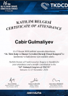 Uzman Doktor Cabir Gülmalıyev Ürək damar cərrahı sertifikası