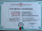 Op. Dr. Ömer Mutlu Plastik cərrah sertifikası
