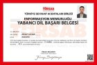 Dr. Mikdat Çavdar Tibbi Estetik Tibb Doktoru sertifikası