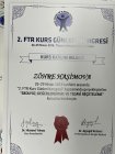 Uzman Doktor Zöhre Haşımova Fizioterapiya sertifikası